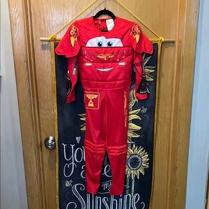 Kids Lightning McQueen Red Race Car Costume